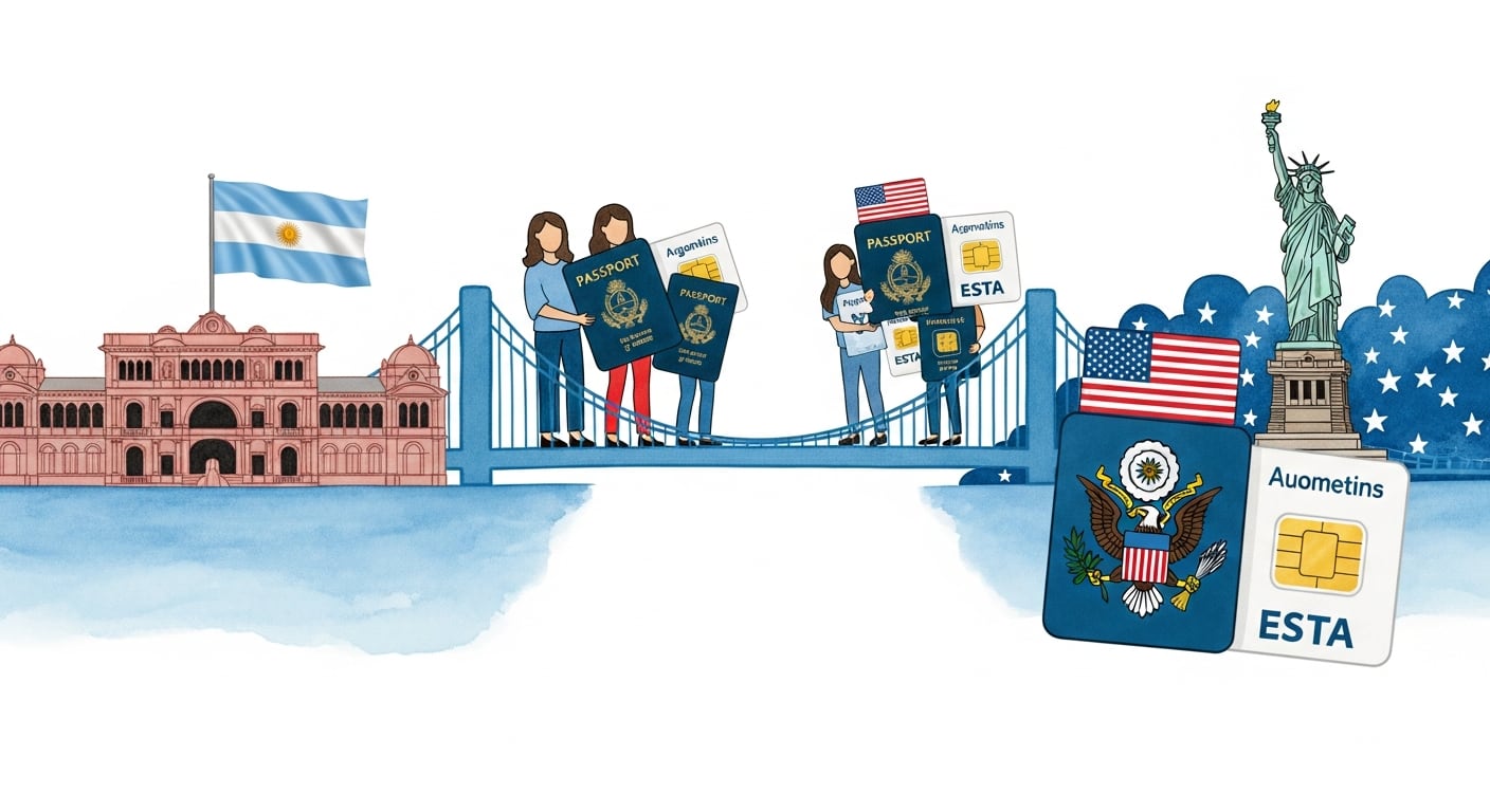 Antes de abordar un avión o un crucero con destino a Estados Unidos, se debe tramitar un permido a través del Sistema Electrónico para la Autorización de Viaje, conocido como ESTA. (Imagen Ilustrativa Infobae)