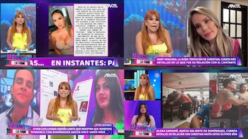 "Magaly TV La Firme": Magaly Medina presentó más detalles del ampay de Christian Domínguez y fin del matrimonio de Christian Cueva.