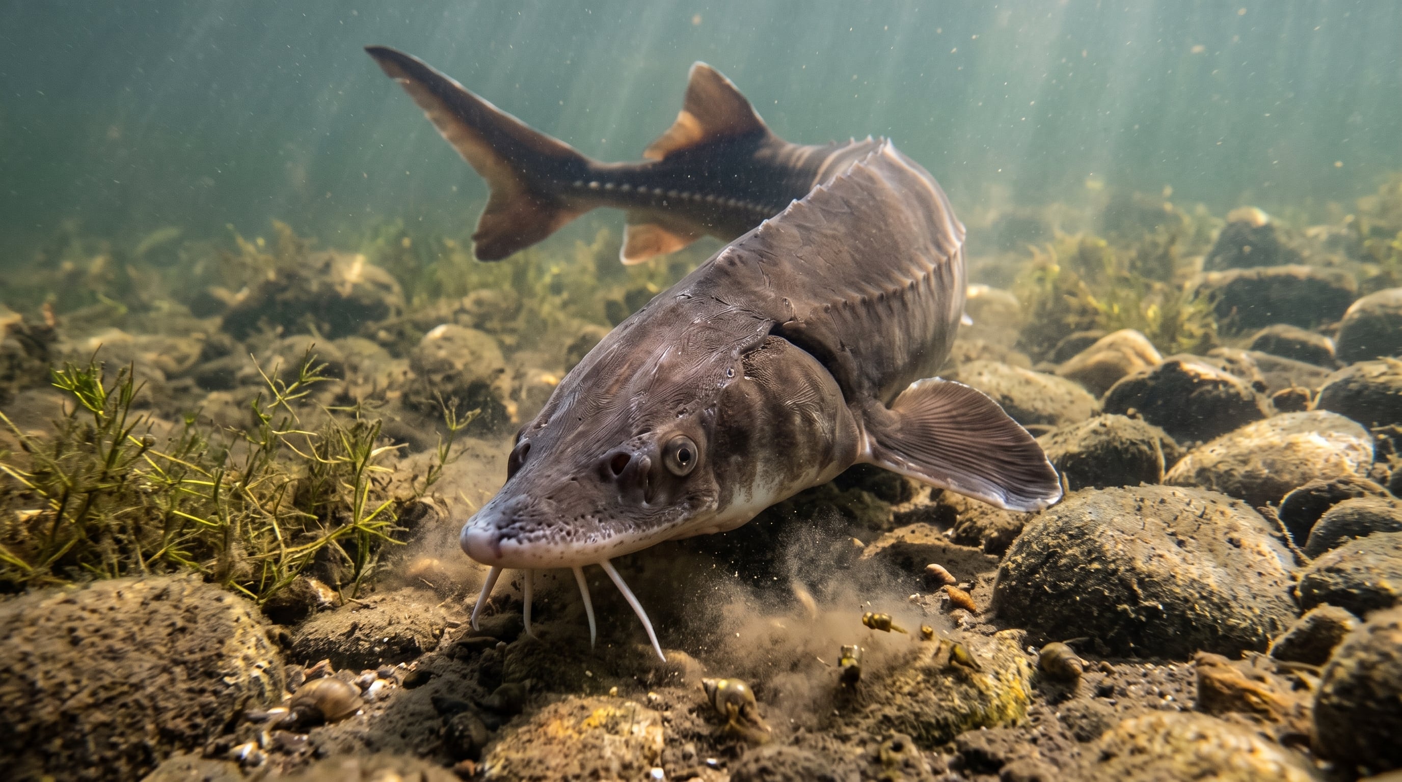 Investigadores estimaron que algunos machos de esturión de lago en los Grandes Lagos pueden vivir hasta 435 años (Imagen Ilustrativa Infobae)