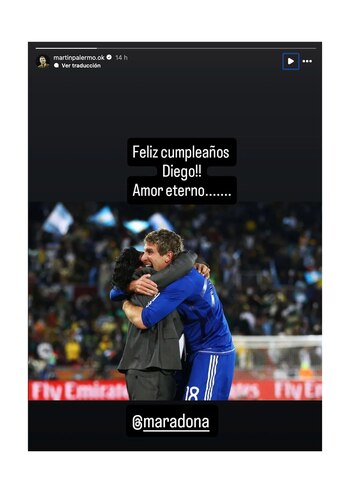 Martín Palermo también se acordó