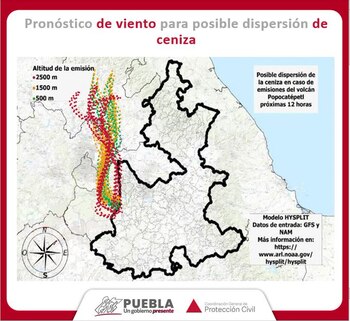 Mapa de los estados donde