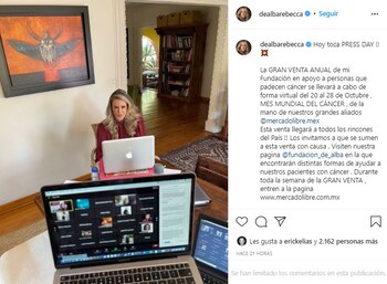 (Captura: @dealbarebecca/instagram)