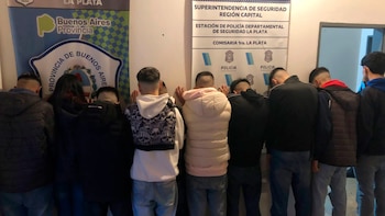 Diez adolescentes fueron detenidos en