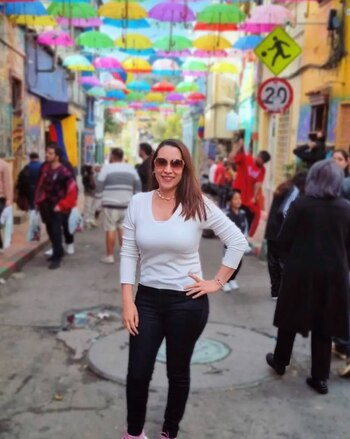 Según su relato, Diana vivió