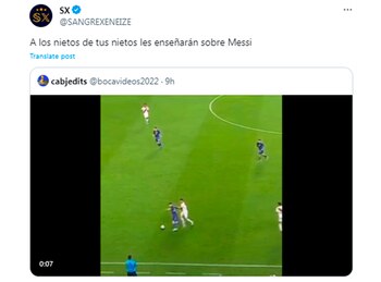 Las reacciones a la jugada de Lionel Messi ante Perú SF