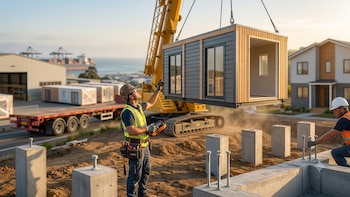 Casas modulares: el desafío logístico de transportar una vivienda completa