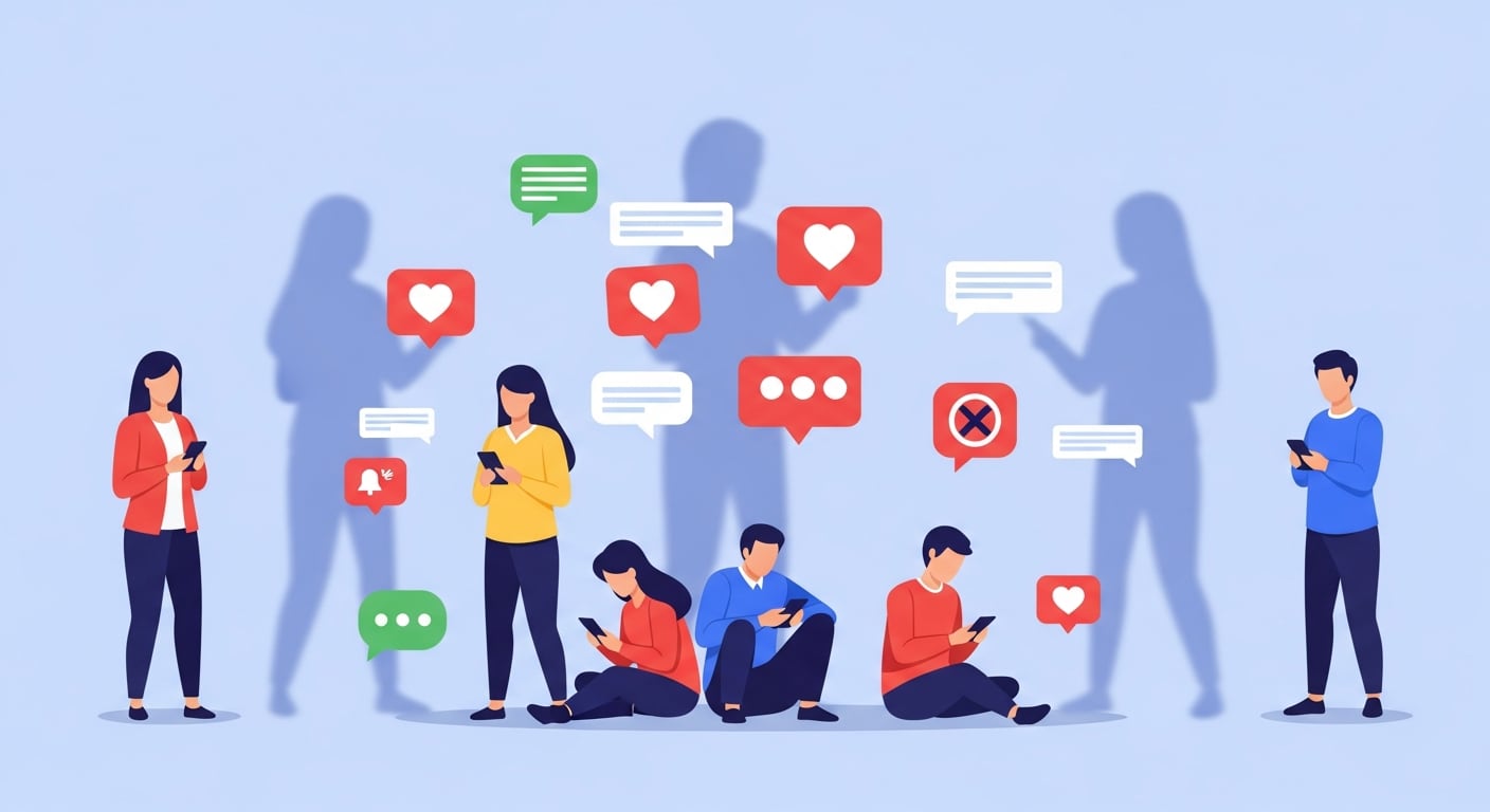 Ghosting, manosfera y automedicación sin control médico encabezan la lista de tendencias que pueden distorsionar la percepción de las relaciones y la sexualidad en jóvenes y adultos - (Imagen Ilustrativa Infobae)