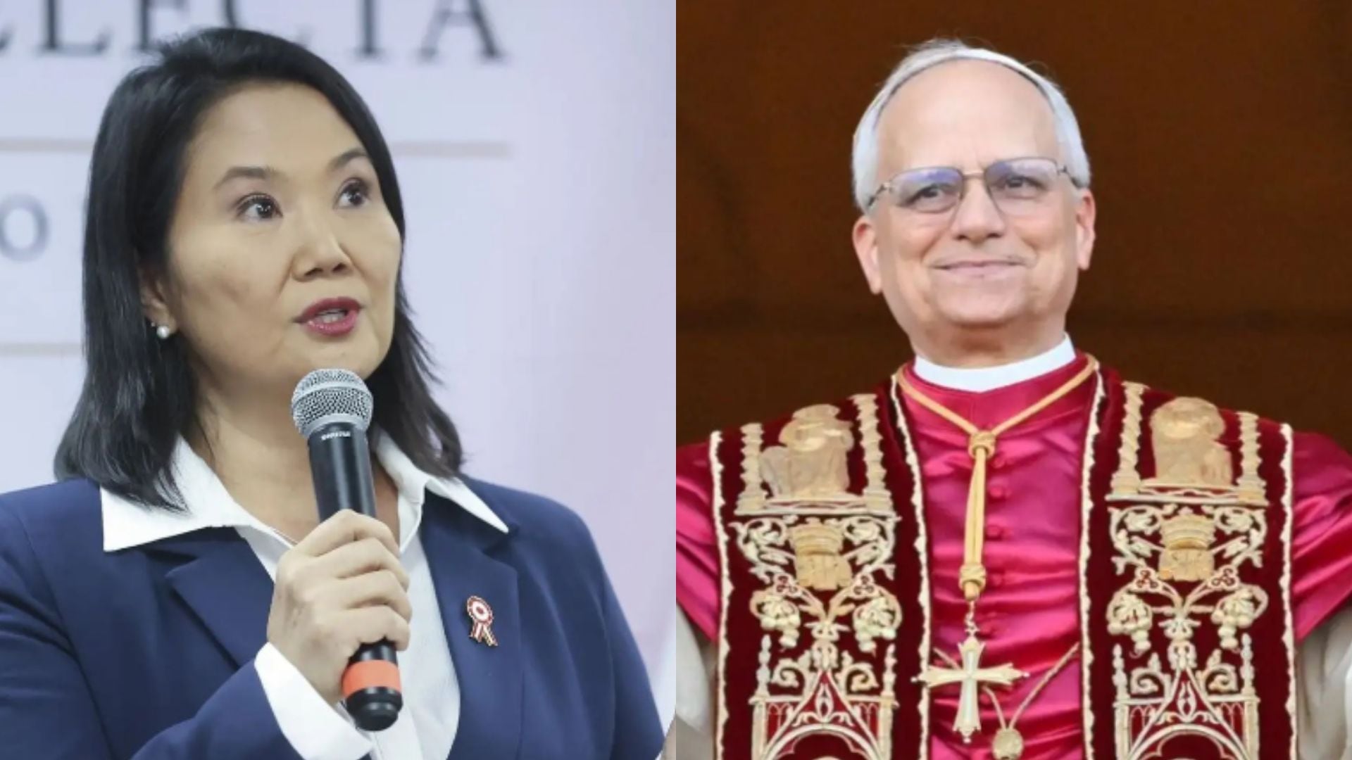 Keiko Fujimori mantiene preparativos para la visita del papa León XIV a la espera de un comunicado oficial