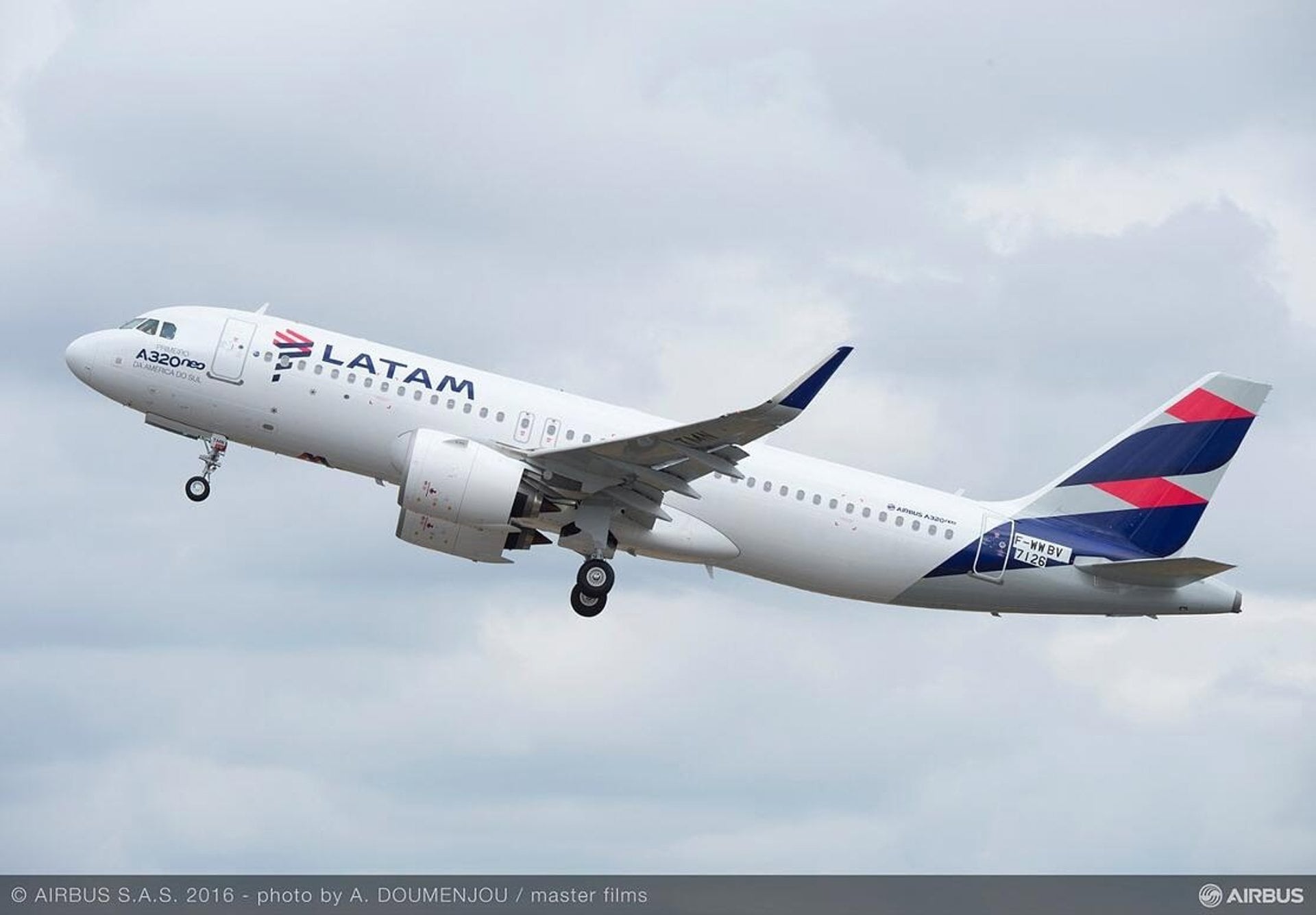 Un avión de Latam Airlines