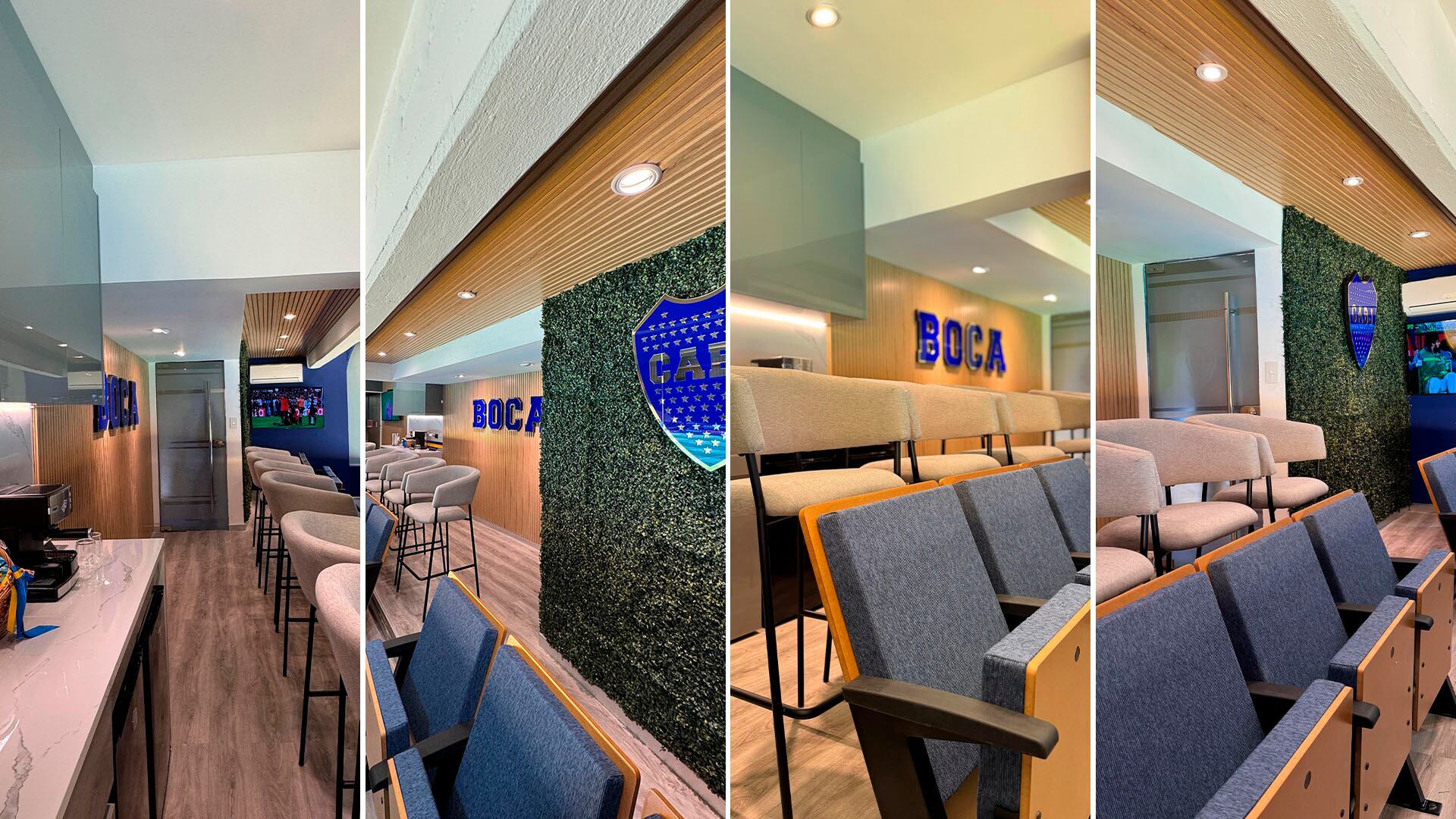 Así quedaron los nuevos palcos tras la renovación