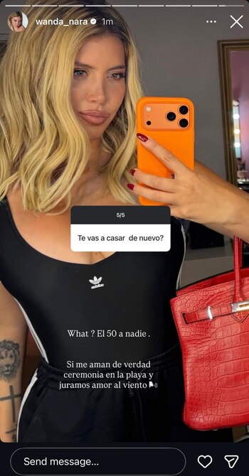 Wanda aseguró que no volvería