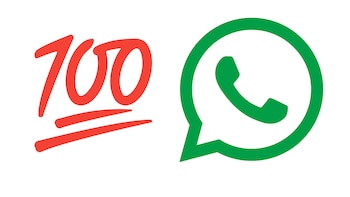 Qué significa el emoji del 100 en WhatsApp
