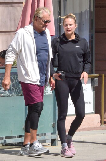 Dolph Lundgren y su pareja,