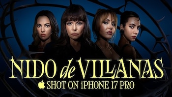 Apple se lanza a grabar novelas usando solo el iPhone 17 Pro: Nido de Villanas ya disponible