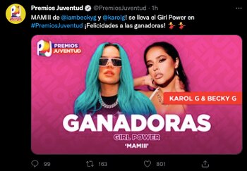 Karol G y Becky G,