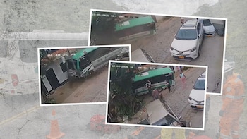 Grave accidente en El Santuario, Antioquia, dejó 17 lesionados, incluidos 4 menores, por falla mecánica