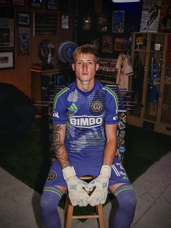 El joven arquero todavía no había debutado en el primer equipo de Philadelphia