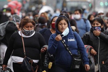 Coronavirus en Perú. EFE/Paolo Aguilar