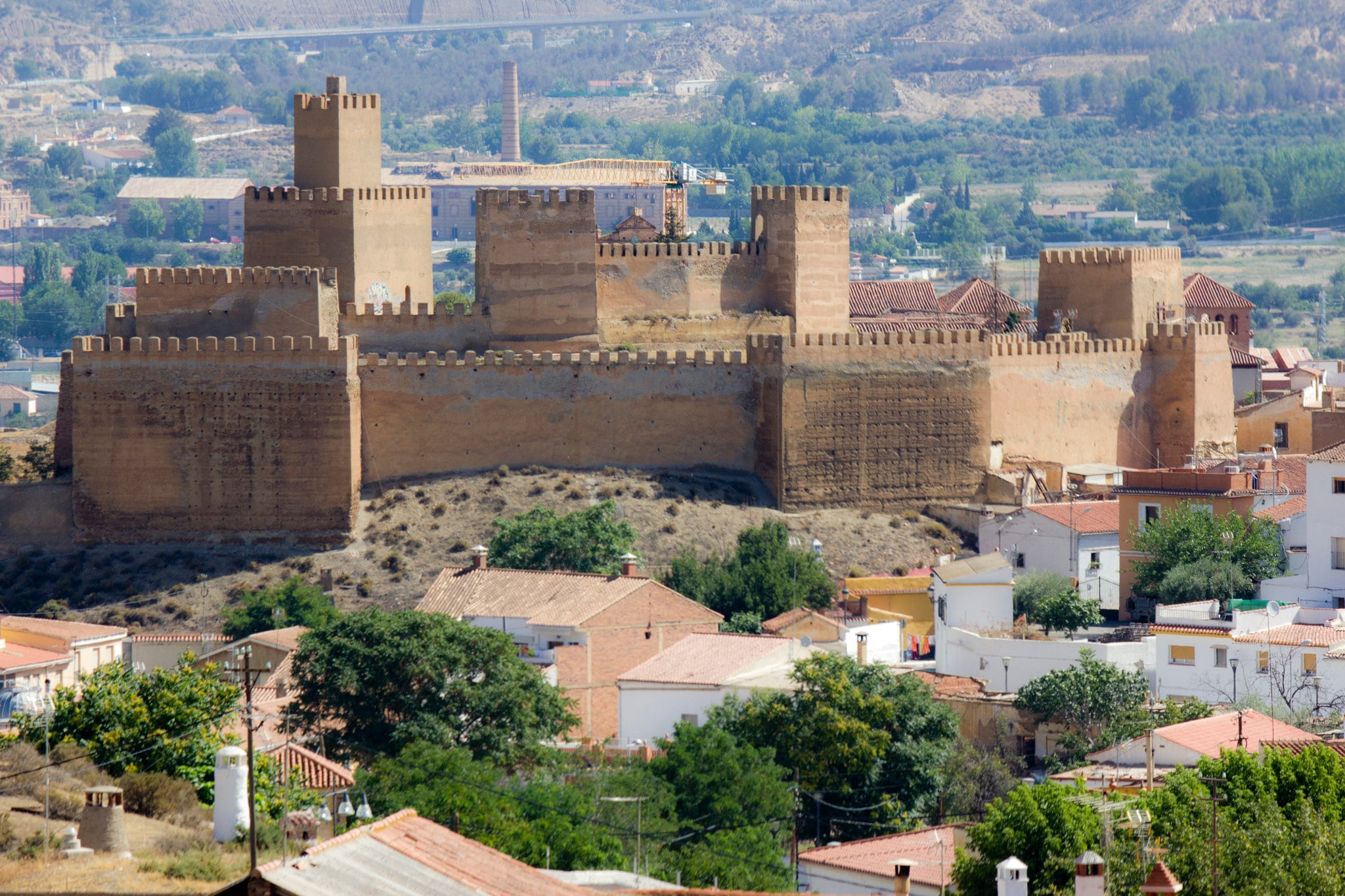 Alcazaba en Guadix. (Wikimedia)