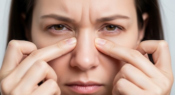 Las arrugas y pliegues bajo