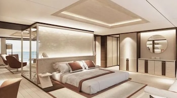 Dormitorio principal del barco Project