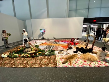 "Pinwheel", de Tina Girouard (1977),