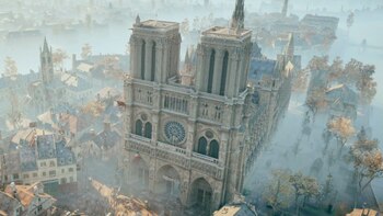 La recreación de Notre Dame