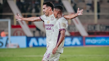Lisandro Alzugaray cerró la goleada con un excelso zurdazo. - Crédito: ITEA