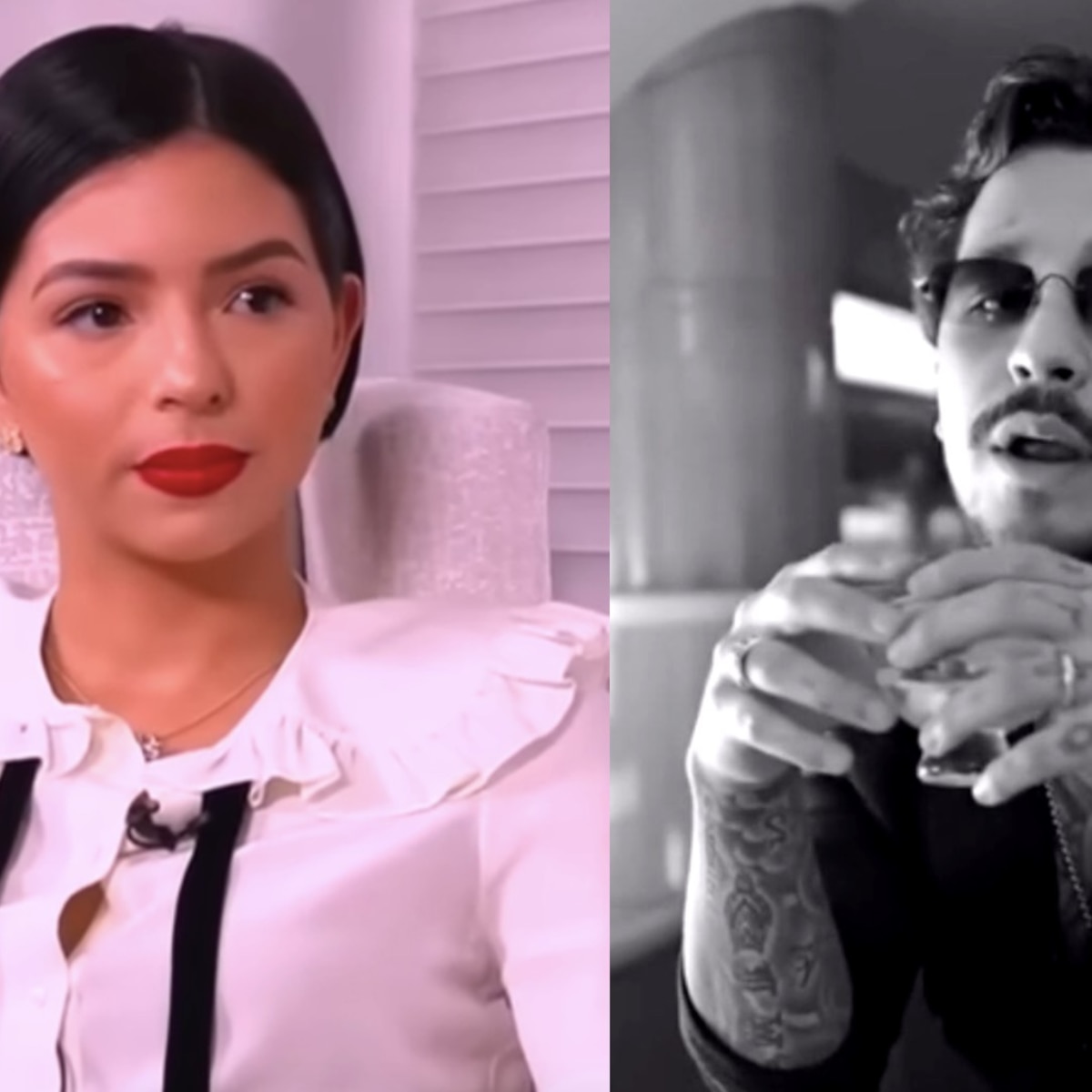 Así se mostraron Christian Nodal y Ángela Aguilar en redes sociales tras polémica de supuestos audios filtrados - Infobae