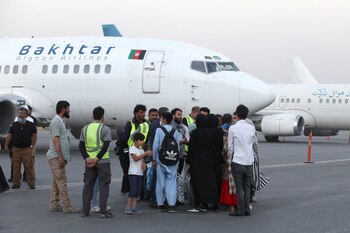Serán acogidos en un centro para refugiados en Doha (Foto: REUTERS)