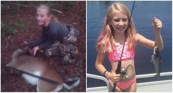 Lauren, de nueve años, solía