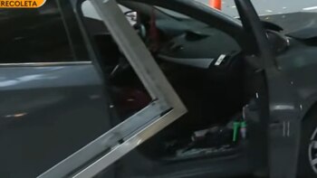 Investigan si el conductor chocó