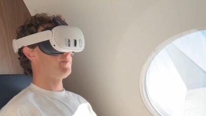 Meta presenta el Modo Viaje para jugar, trabajar y ver películas en los visores Quest durante un vuelo