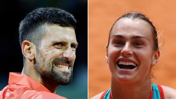 Djokovic y Sabalenka compartieron un
