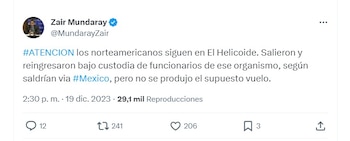 El abogado Zair Mundaray entregó