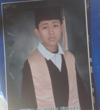 Sus familiares publicaron su foto