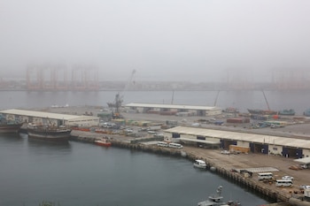 Vista general del puerto de Salalah en la gobernación de Dhofar, Omán, 6 de agosto de 2024 (REUTERS/Rula Rouhana/Archivo)