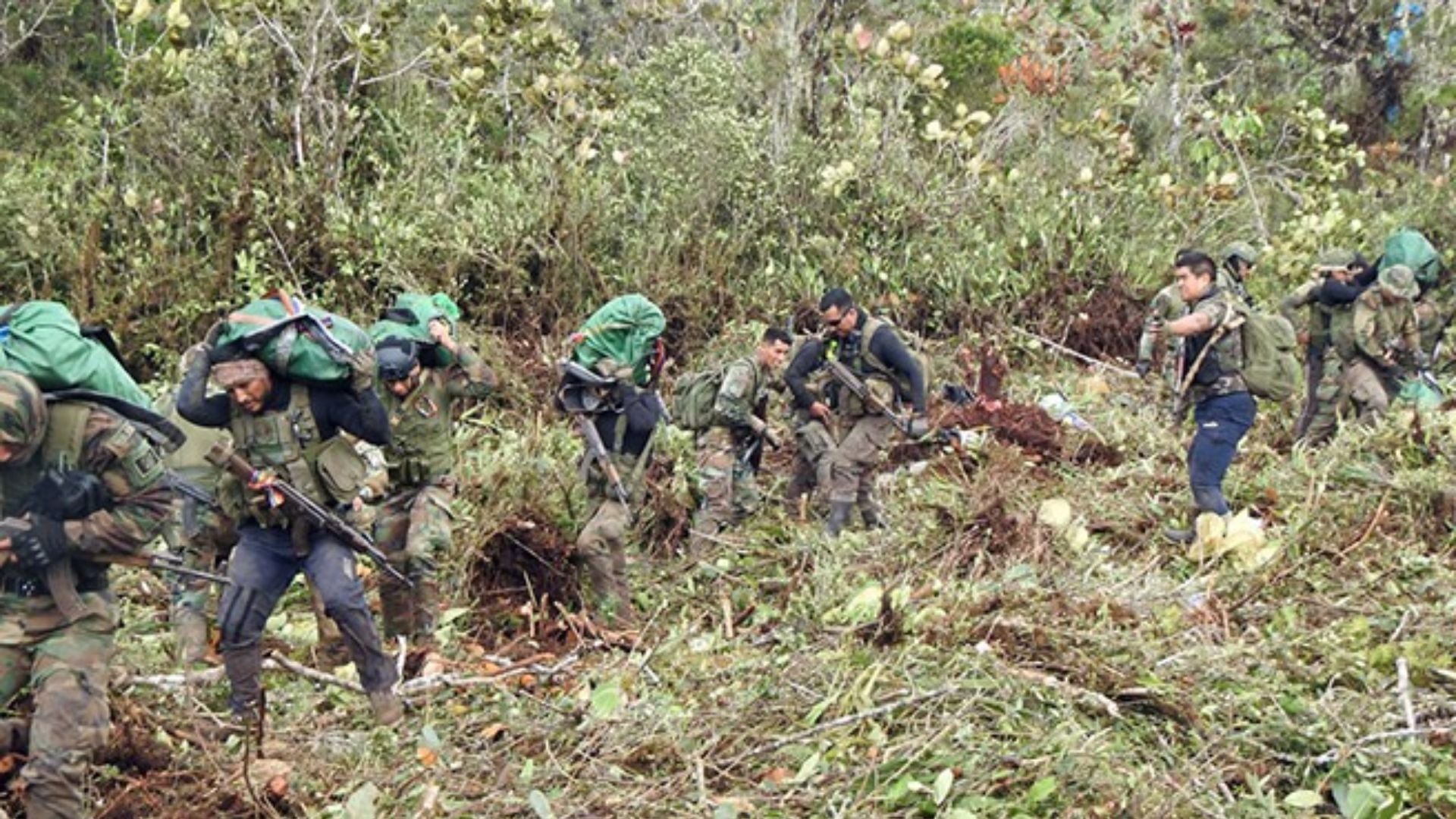 El operativo militar en Colcabamba, Huancavelica, dejó cinco muertos y dos heridos en una zona marcada por el narcotráfico. (Mininter)