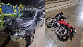 Manejaba borracho, chocó contra una moto y mató a dos mujeres en Santa Fe