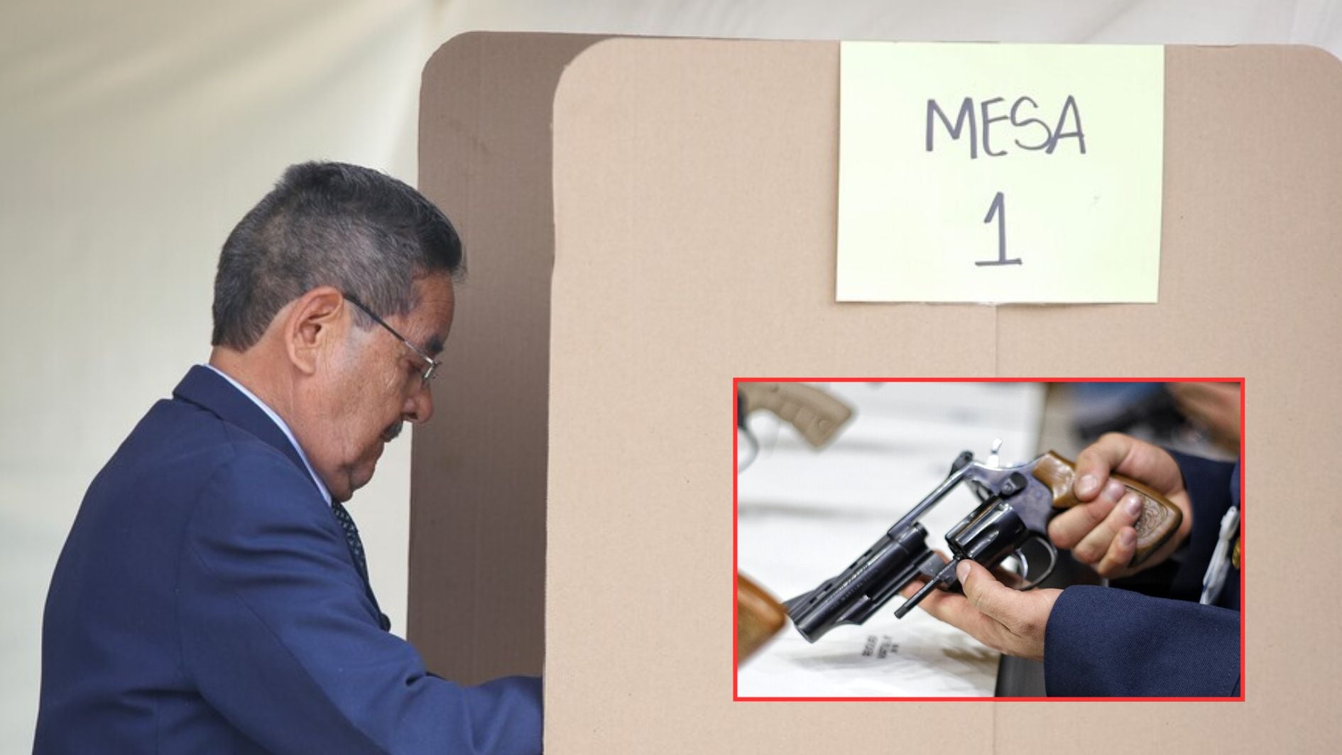 La medida de restricción de armas rige desde el sábado 30 de mayo hasta el lunes 1 de junio de 2026, según la Resolución 00004131 - crédito Colprensa / Álvaro Tavera