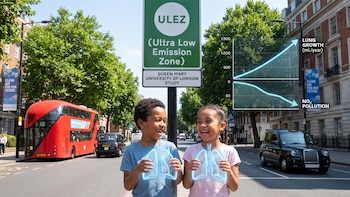 Menos tráfico, pulmones más desarrollados: la zona de emisiones ultrabajas de Londres impulsó el crecimiento en los niños