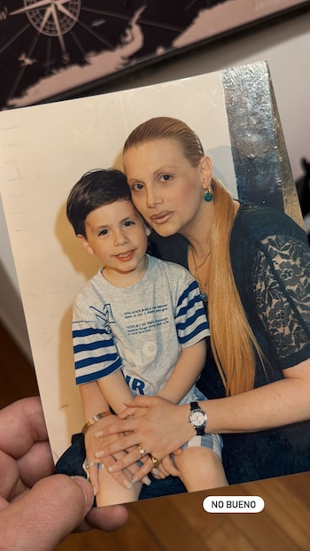 Fede y su madre, Carmen