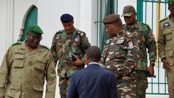 El general Abdourahmane Tiani, declarado