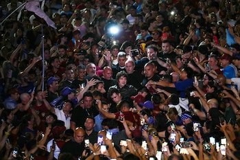 Cierre de campaña Nacional Javier Milei