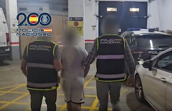 Policía Nacional detiene en Málaga a un miembro del movimiento 'Blocus' que animaba en redes a actos de saqueo. (Europa Press)