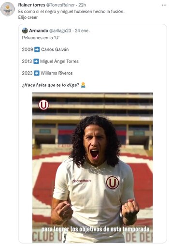 Rainer Torres hizo referencia a