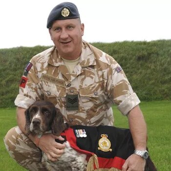 El canino sufrió de estrés