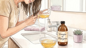 Vinagre de manzana en el pelo: qué beneficios puede aportar y qué cuidados exige