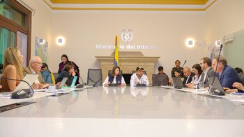Gobierno nacional creará código antiviolencia en el fútbol colombiano - crédito Ministerio del Interior