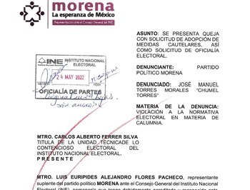 El morenista aclaró que le